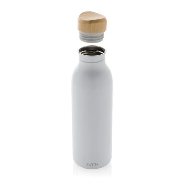  Avira Alcor RCS Re-steel single wall water bottle 600 ML - Avira White 