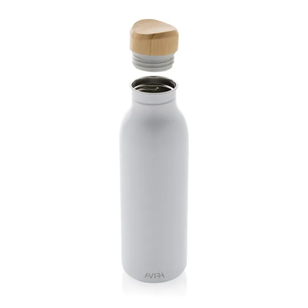  Avira Alcor RCS Re-steel single wall water bottle 600 ML - Avira White 