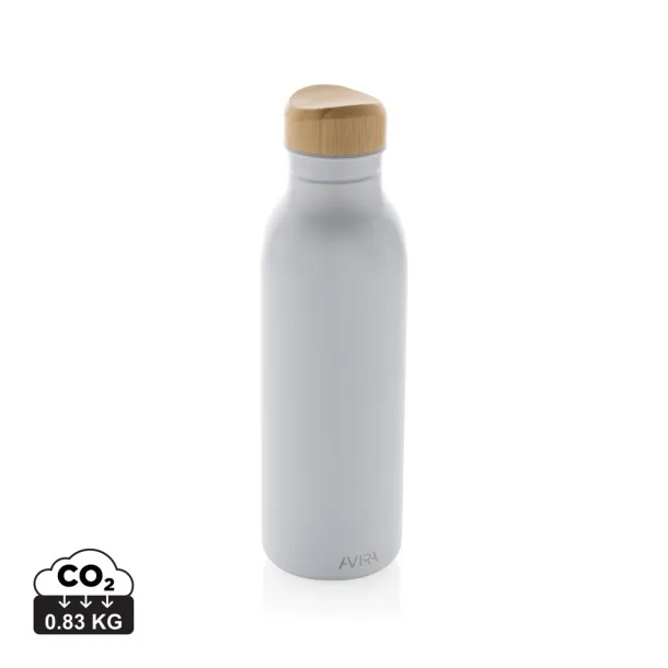  Avira Alcor RCS Re-steel single wall water bottle 600 ML - Avira White 