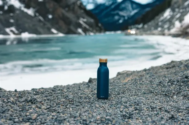  Avira Alcor RCS Re-steel single wall water bottle 600 ML - Avira navy