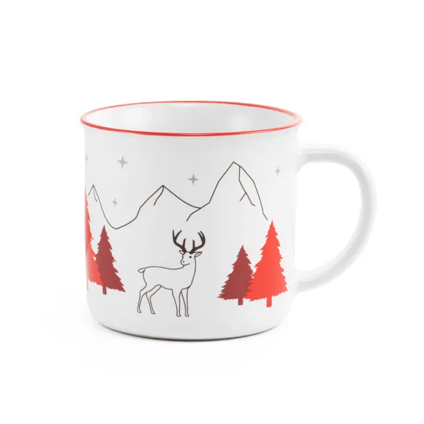 VERNON X Ceramic mug Red