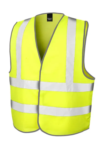  Hi-Vis Motorway Vest - Result Safe-Guard Fluorescent Yellow