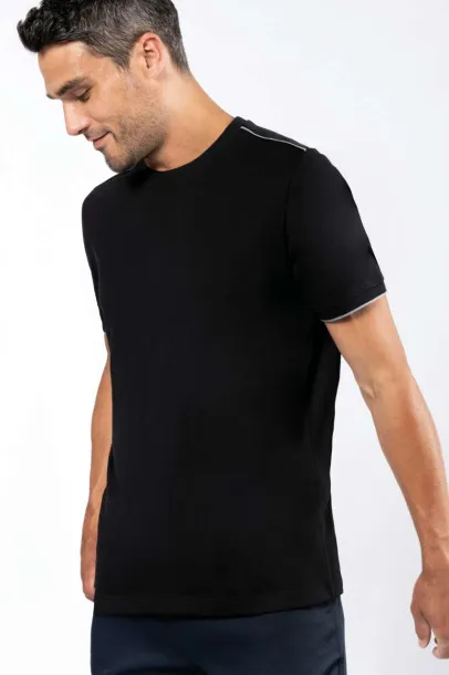  MEN'S SHORT-SLEEVED DAYTODAY T-SHIRT - 190 g/m² - Designed To Work Navy Vino