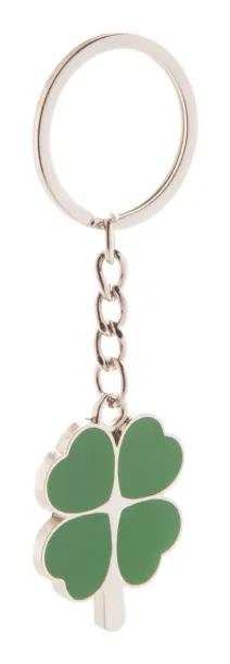 Lucky keyring Green Silver