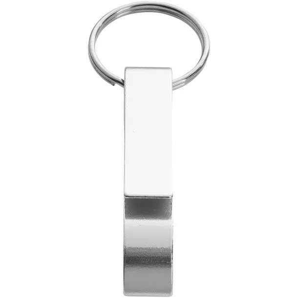 Tao bottle and can opener keychain - Unbranded Silver