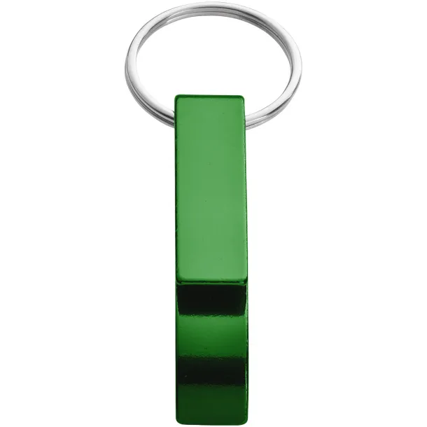 Tao bottle and can opener keychain Green