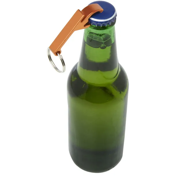 Tao bottle and can opener keychain Orange