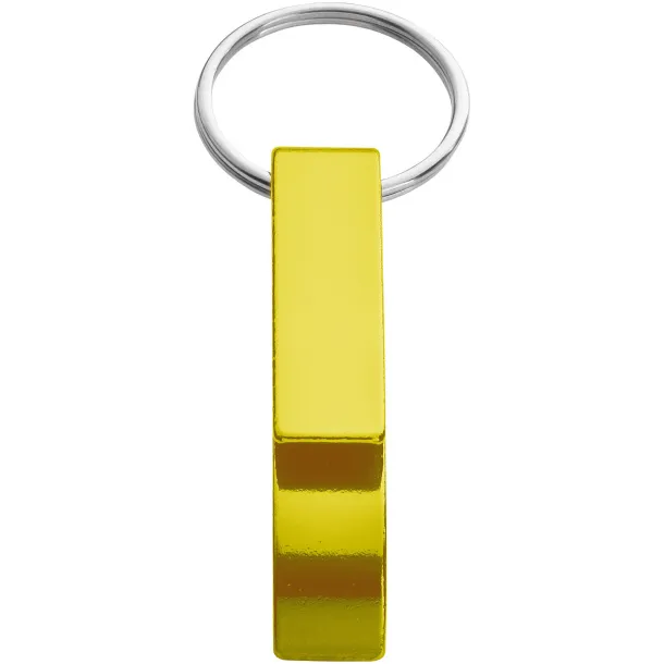 Tao bottle and can opener keychain Gold