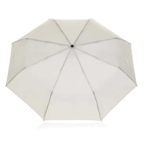 Yara 21" AWARE™ RPET jednobojni kišobran s karabinerom - XD Collection grey 