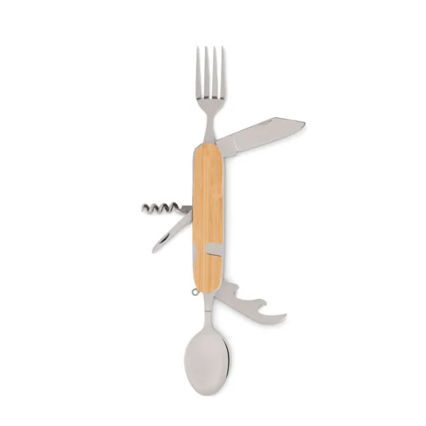 SUBETE Multifunction cutlery set Wood