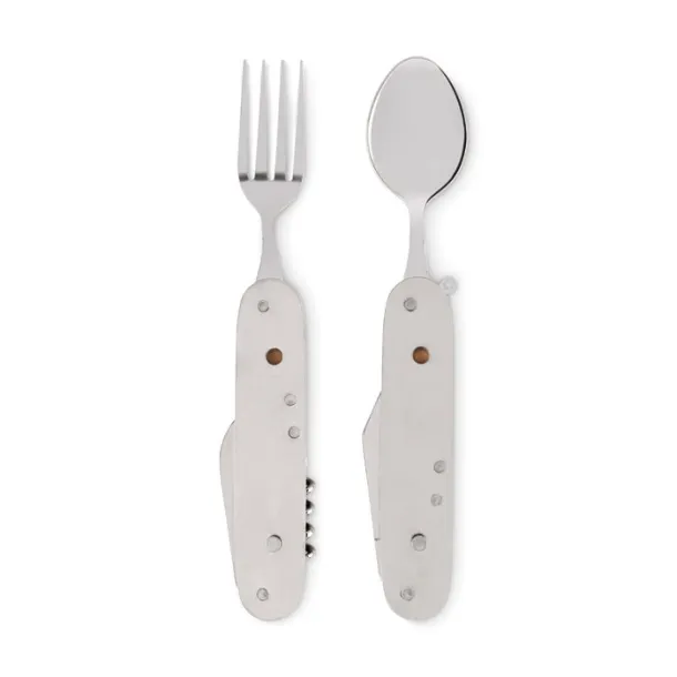 SUBETE Multifunction cutlery set Wood