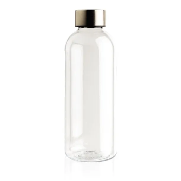  Leakproof water bottle with metallic lid - XD Collection Transparent 