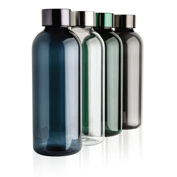  Leakproof water bottle with metallic lid - XD Collection Transparent 