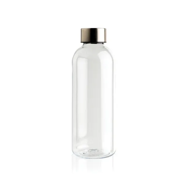  Leakproof water bottle with metallic lid - XD Collection Transparent 