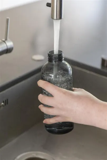  Nepropusna boca sa metalnim poklopcem, 620 ml - XD Collection Crna