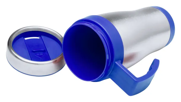 Caprol Plus termo šalica, 450 ml Plava Srebrna