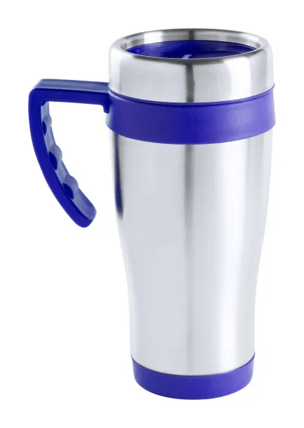 Caprol Plus termo šalica, 450 ml Plava Srebrna