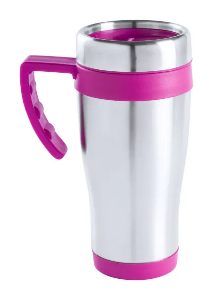 Caprol Plus termo šalica, 450 ml Roza Srebrna