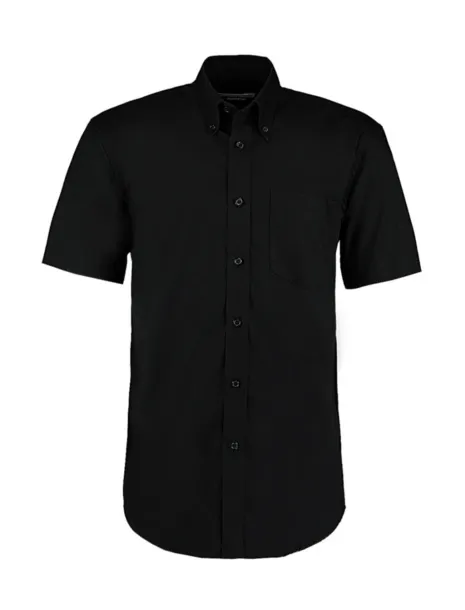  Classic Fit Premium Oxford Shirt SSL - Kustom Kit Black