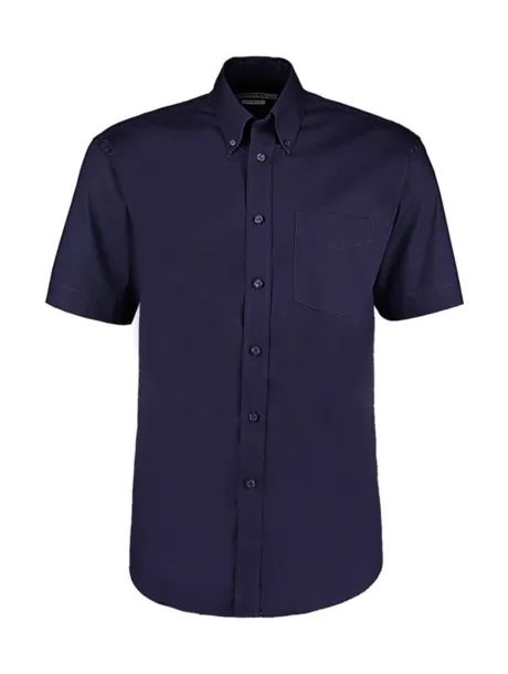  Classic Fit Premium Oxford Shirt SSL - Kustom Kit Midnight Navy