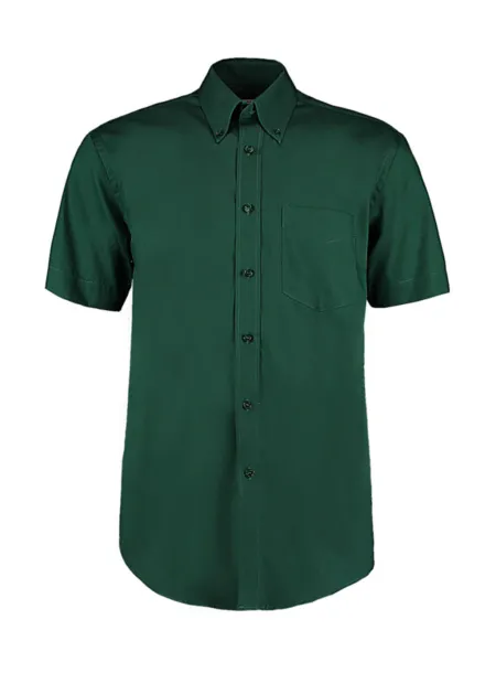  Classic Fit Premium Oxford Shirt SSL - Kustom Kit Bottle Green