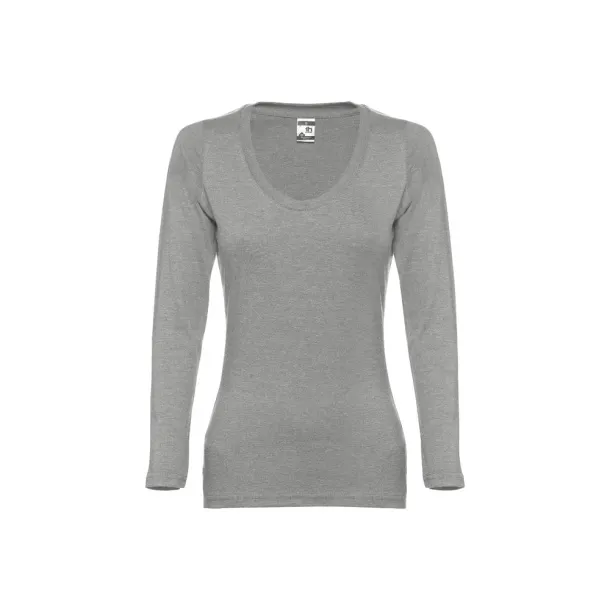 BUCHAREST WOMEN Women's long sleeve t-shirt Heather light grey