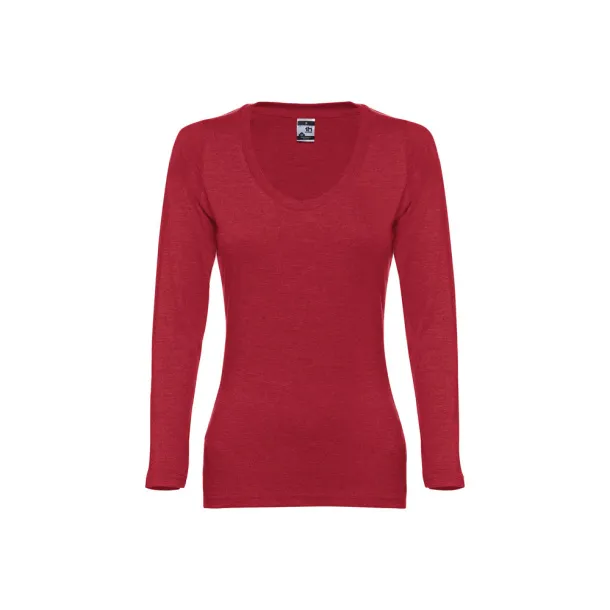 BUCHAREST WOMEN Women's long sleeve t-shirt Heather red