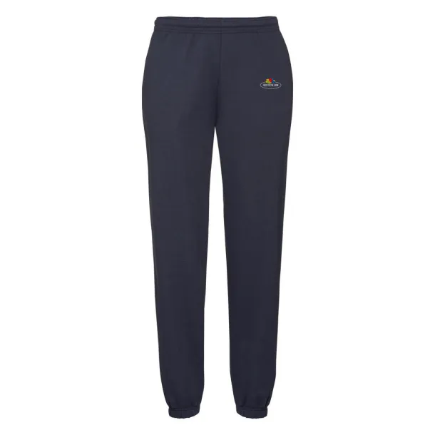  Vintage Jog Pant Classic Small Logo Print - Fruit of the Loom Vintage Collection Deep Navy