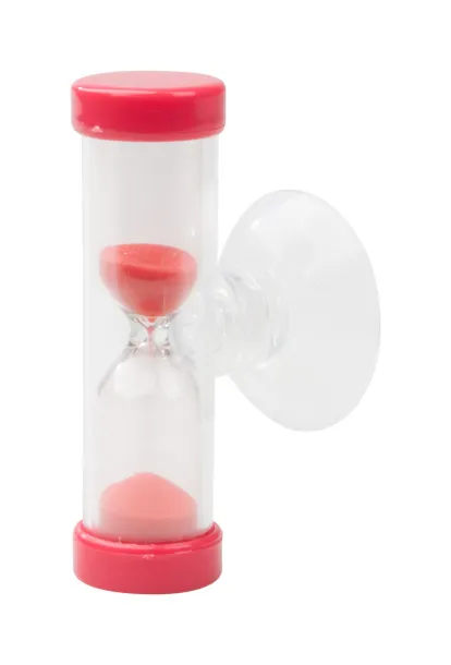 Sandy sand timer Red Transparent