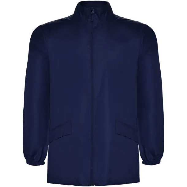 Escocia unisex lagana kišna jakna - Roly Navy Blue