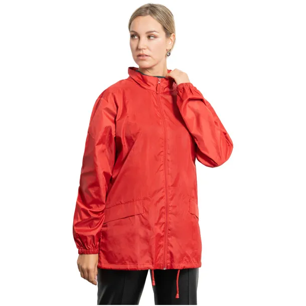Escocia unisex lightweight rain jacket - Roly Mornarski plava
