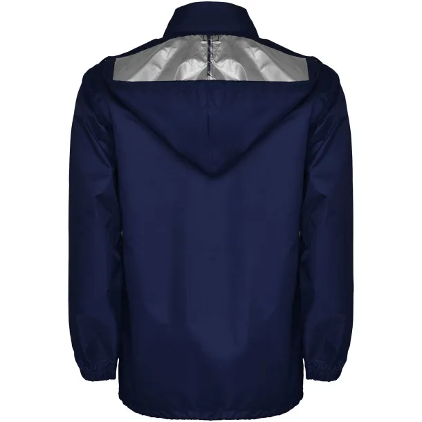 Escocia unisex lightweight rain jacket - Roly Mornarski plava