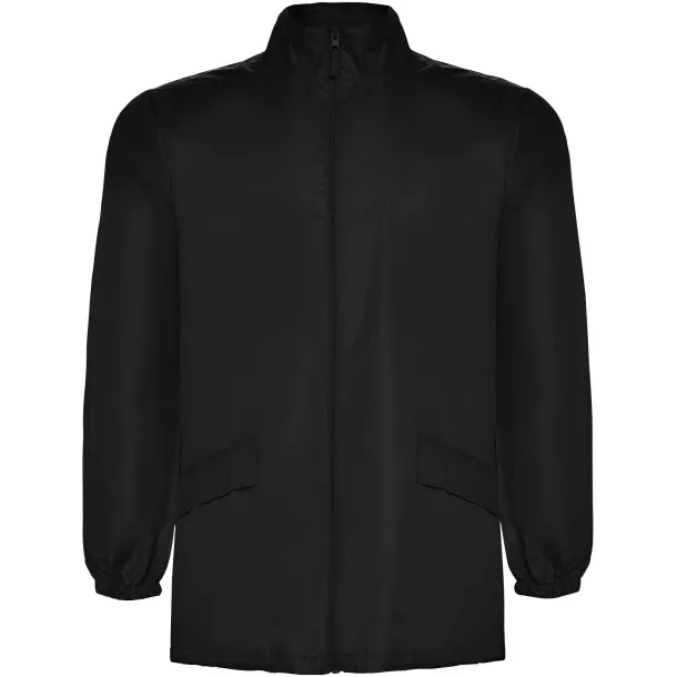 Escocia unisex lagana kišna jakna - Roly Solid black