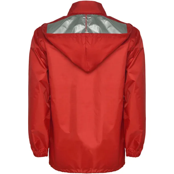 Escocia unisex lightweight rain jacket - Roly Red