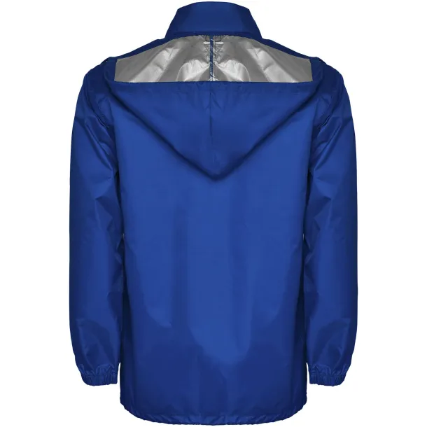 Escocia unisex lightweight rain jacket - Roly Royal blue