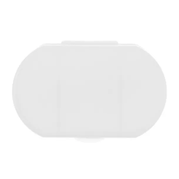  Pill box with 3 compartments white