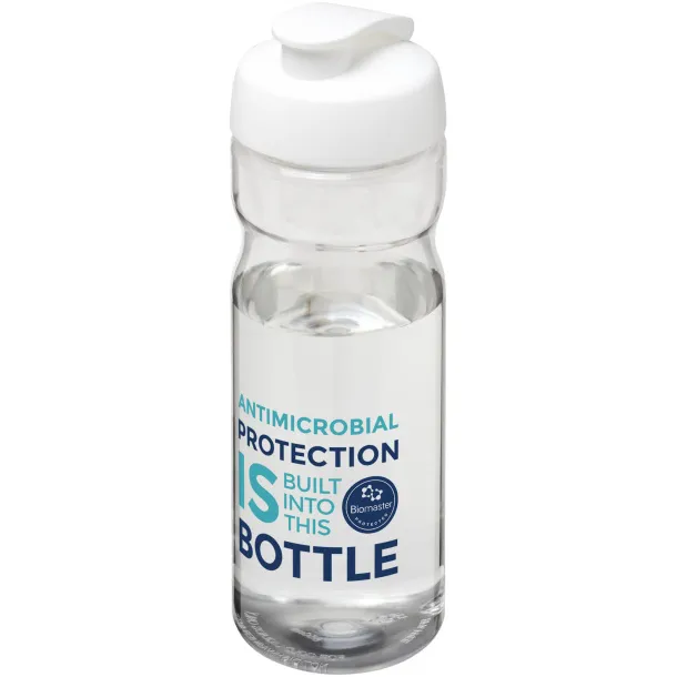 H2O Active® Base Pure 650 ml flip lid sport bottle - H2O ACTIVE® White White
