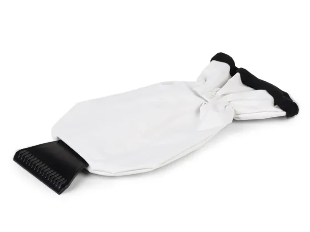 ICELAND ice scraper with glove White