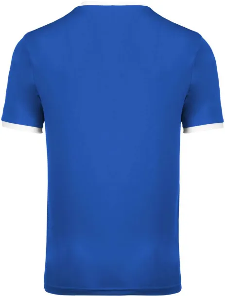  KIDS' SHORT SLEEVE JERSEY - Proact Sporty Royal Blue White