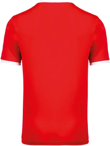  KIDS' SHORT SLEEVE JERSEY - Proact Sporty Red White