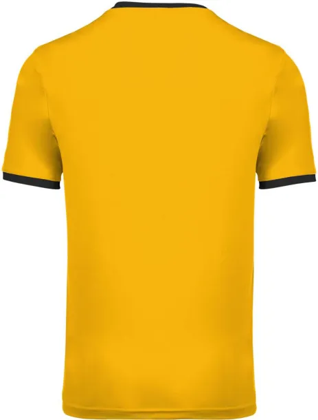  Dječji dres kratkih rukava - Proact Sporty Yellow Crna