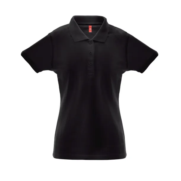 THC BERLIN WOMEN Ženska polo majica, 200 g/m² Crna