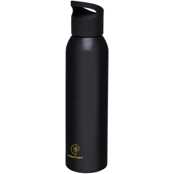 Sky 650 ml sport bottle Solid black