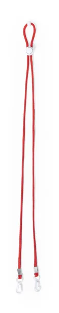 Menfix mask holder lanyard Red