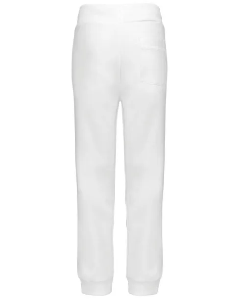  KID'S JOGGING BOTTOMS - Kariban White