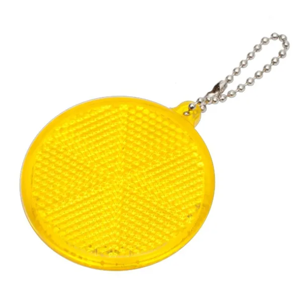 CIRCLE REFLECT key ring Yellow