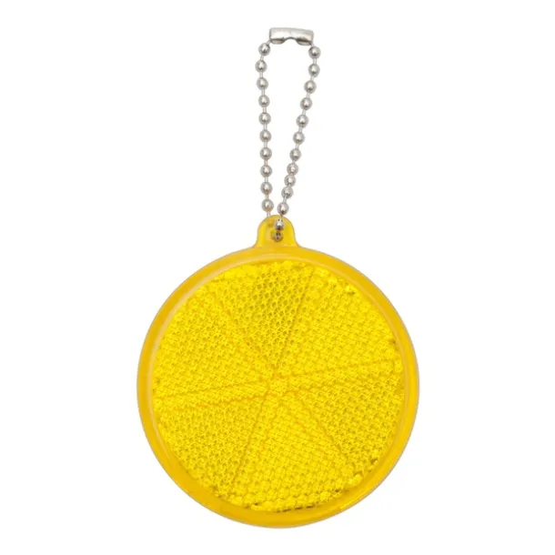 CIRCLE REFLECT key ring Yellow