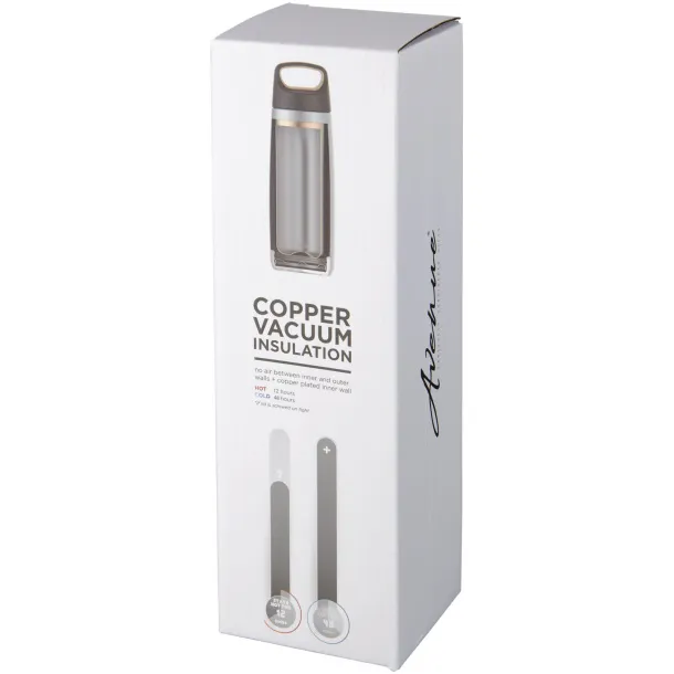 Valhalla 600 ml copper vacuum insulated sport bottle Crna