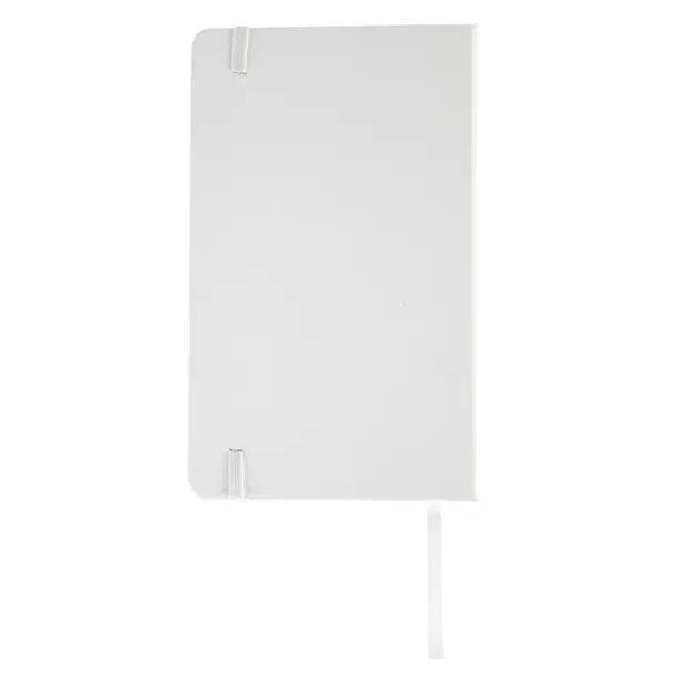 SEGOVIA notebook with clear pages 90x140 / 160 pages White