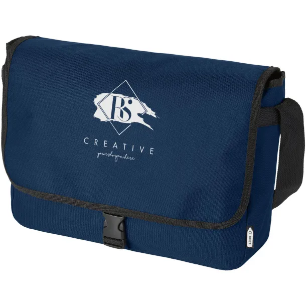 Omaha RPET shoulder bag Navy Blue